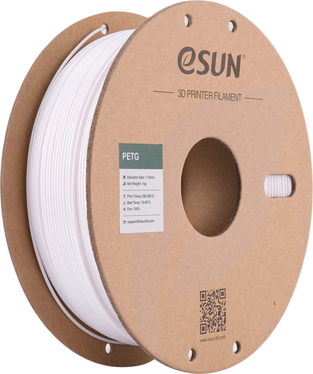 eSUN PETG FILAMENT HYPER WHITE 1.75 MM 1 KG