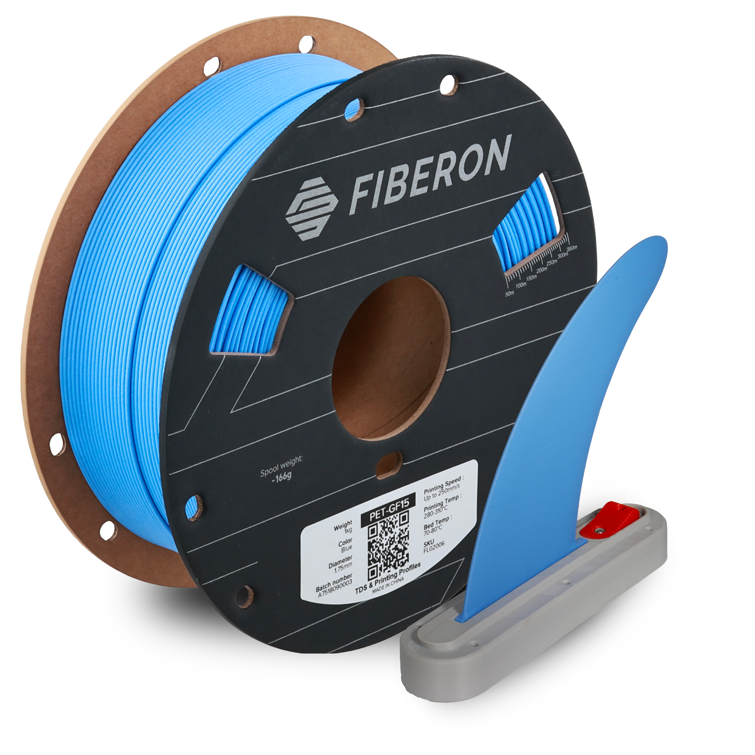Polymaker Fiberon PET-GF15 Blue 1.75 mm 1KG