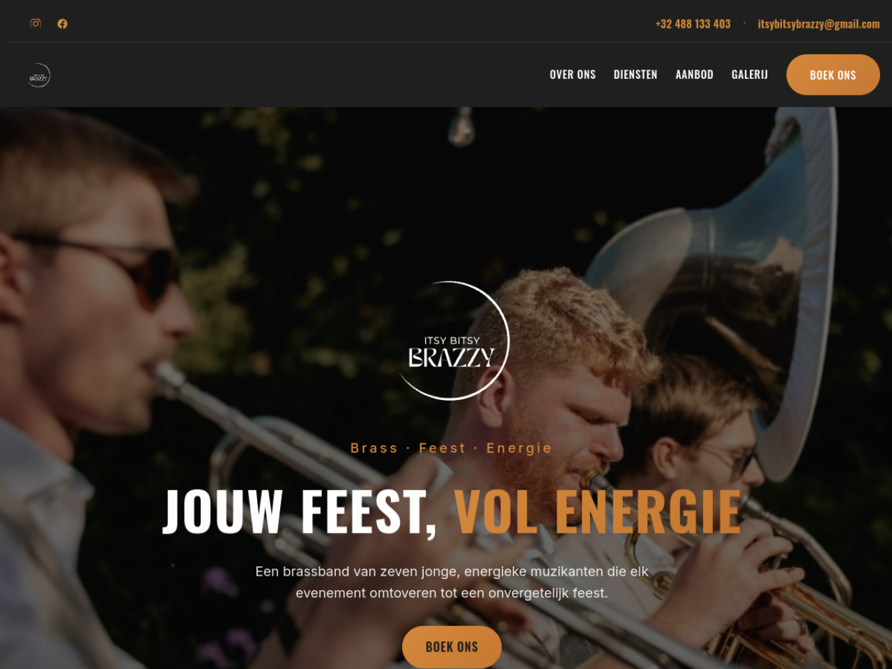 Screenshot Itsy Bitsy Brazzy | De soundtrack van jouw feest
